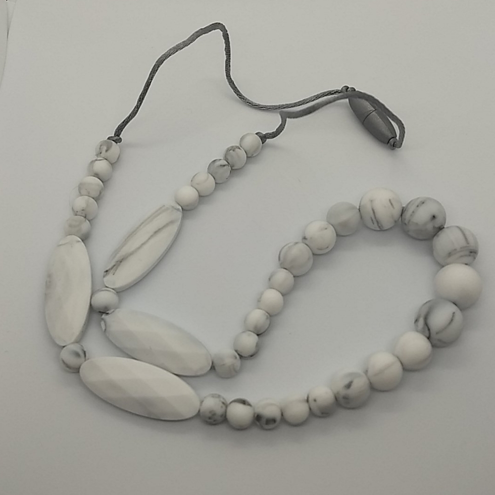 Marquise Flow (Marble) Teething Necklace